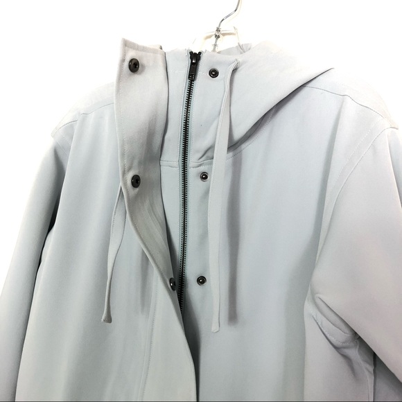 Eileen Fisher light blue rain color new coat M - Picture 4 of 4